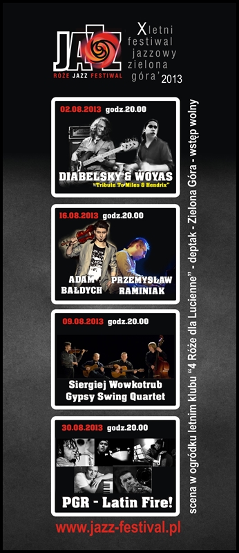 2013_Róże_Jazz_Festiwal_Plakat_Zbirczy